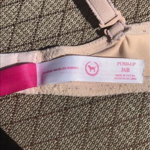 Victoria's Secret pink push up 36B