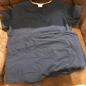 Navy scrubs