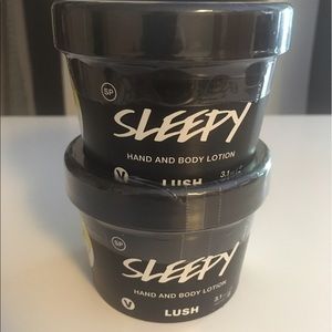 Brand new never used and sealed lush sleepy lotion