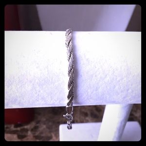 🆕Monet silver bracelet braided