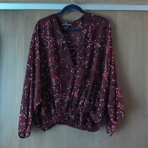 Express sheer blouse