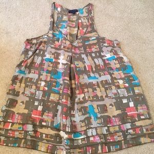 Martin and Osa Flowy Multi-Color Tank Top