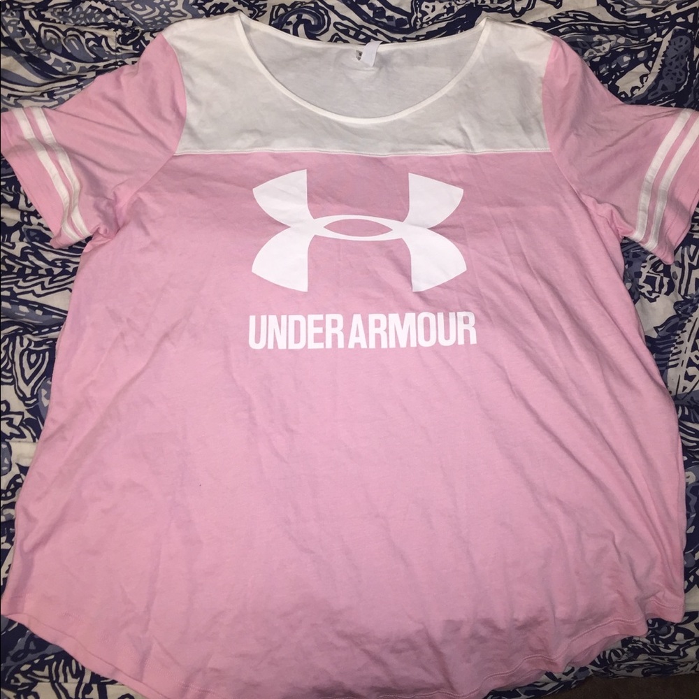 Pink Under Armour Shirt