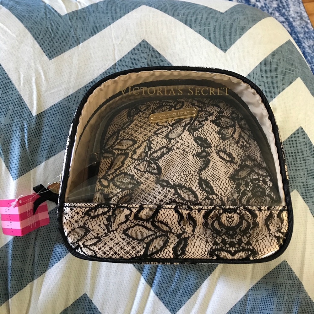 New VS  signature accessory/makeup bag.