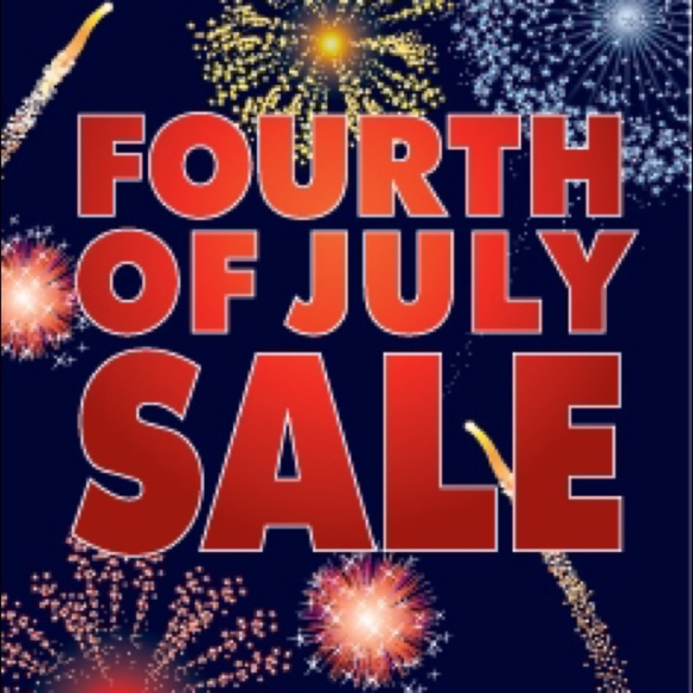 A 4th of July sale on top of a summer sale😋