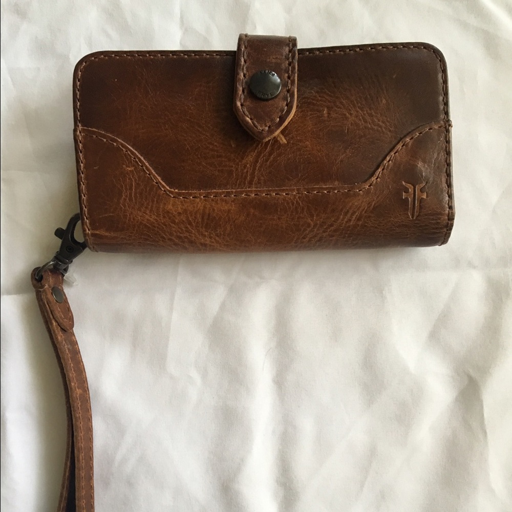 Frye leather wallet