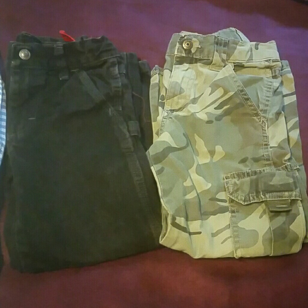 Boys size 5 pants & Ralph Lauren shirt