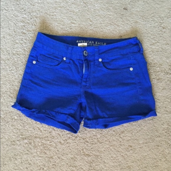 American Eagle blue jean shorts - Picture 2 of 3