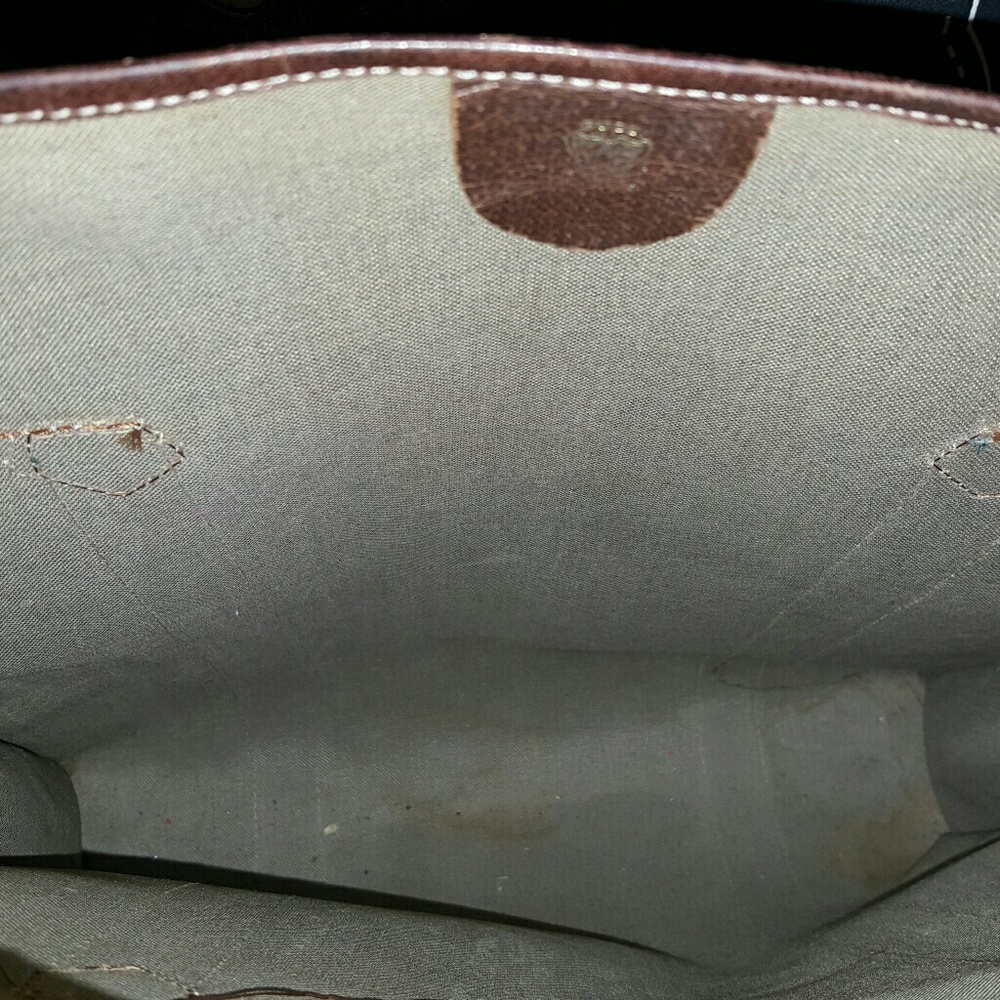 Vintage Authentic Gucci Shopping Tote Brown - Picture 4 of 8
