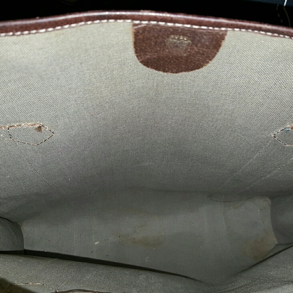 Vintage Authentic Gucci Shopping Tote Brown - Picture 4 of 8