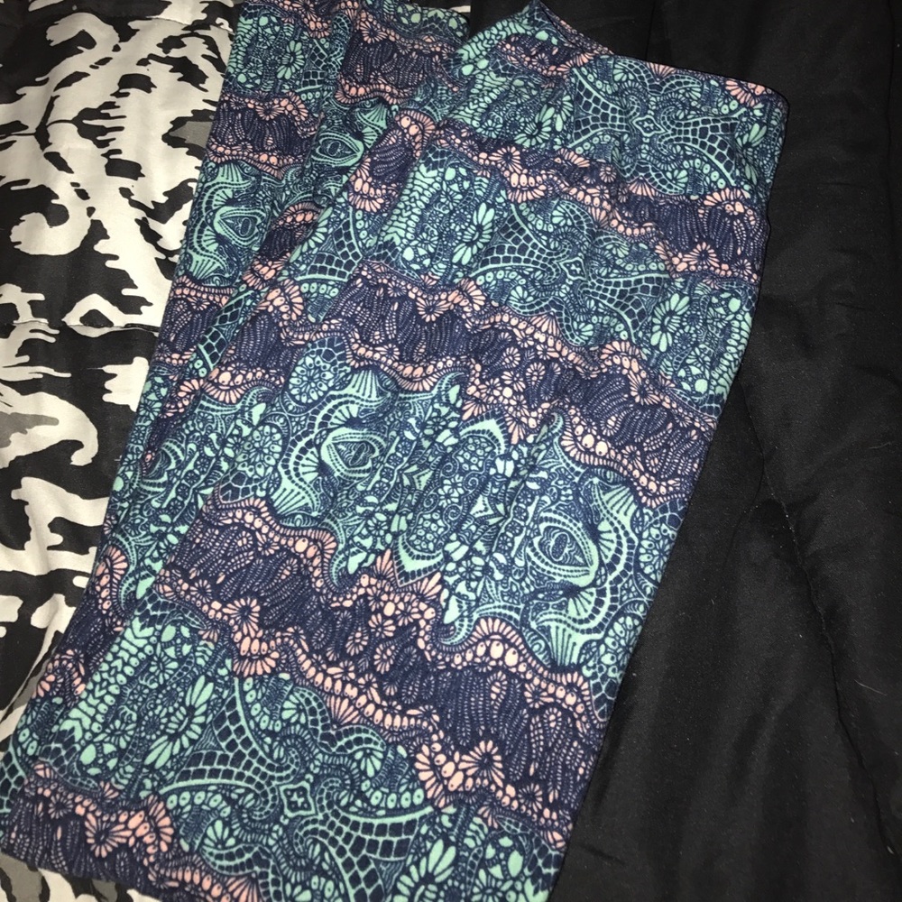 Lularoe lace unicorn leggings