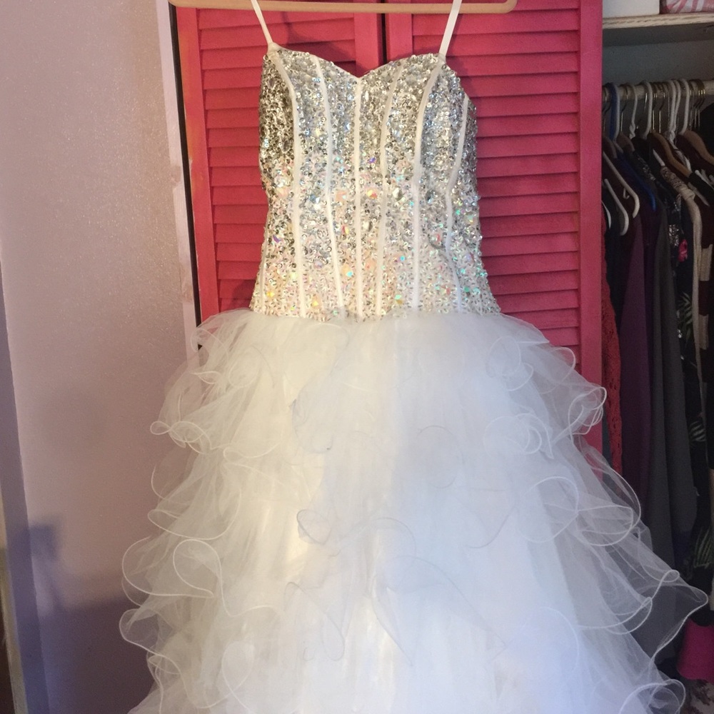 Winter wonderland Sweet Sixteen Dress