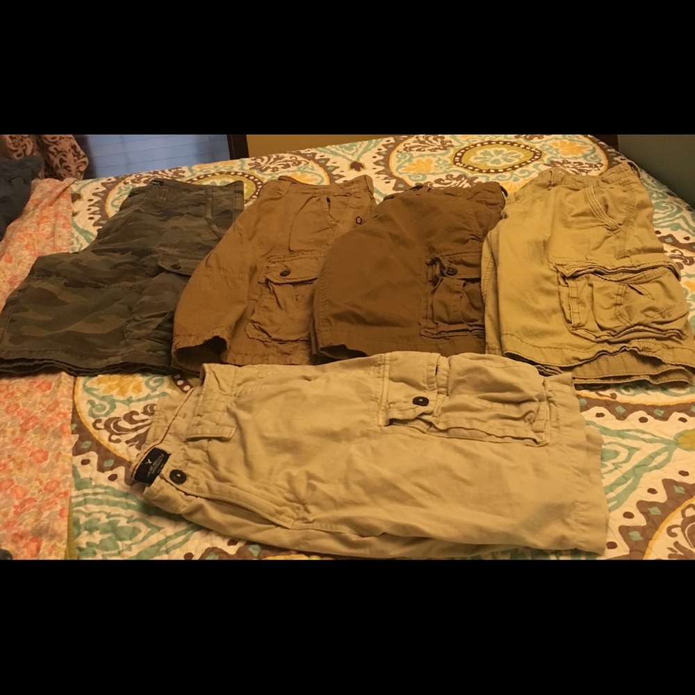 Men's American Eagle Shorts 5 Pair