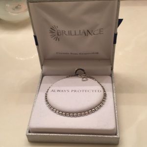 Swarovski crystal angel bracelet