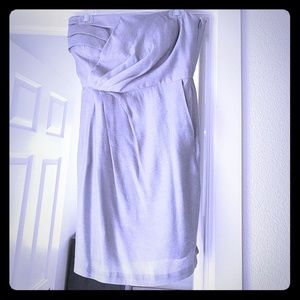 BCBG strapless dress