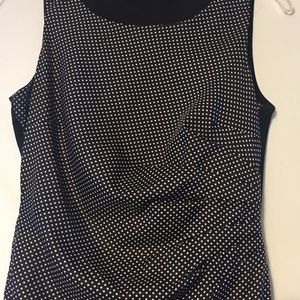 POLKA DOTS! The Limited, size 0, sleeveless dress