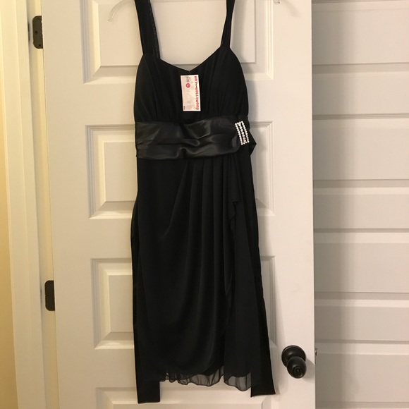 Chiffon black cocktail dress never worn - Picture 1 of 1