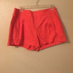 JCREW coral shorts