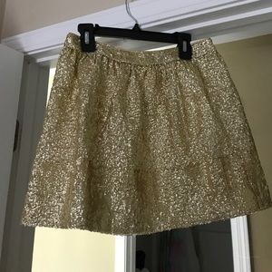 Gold Skirt