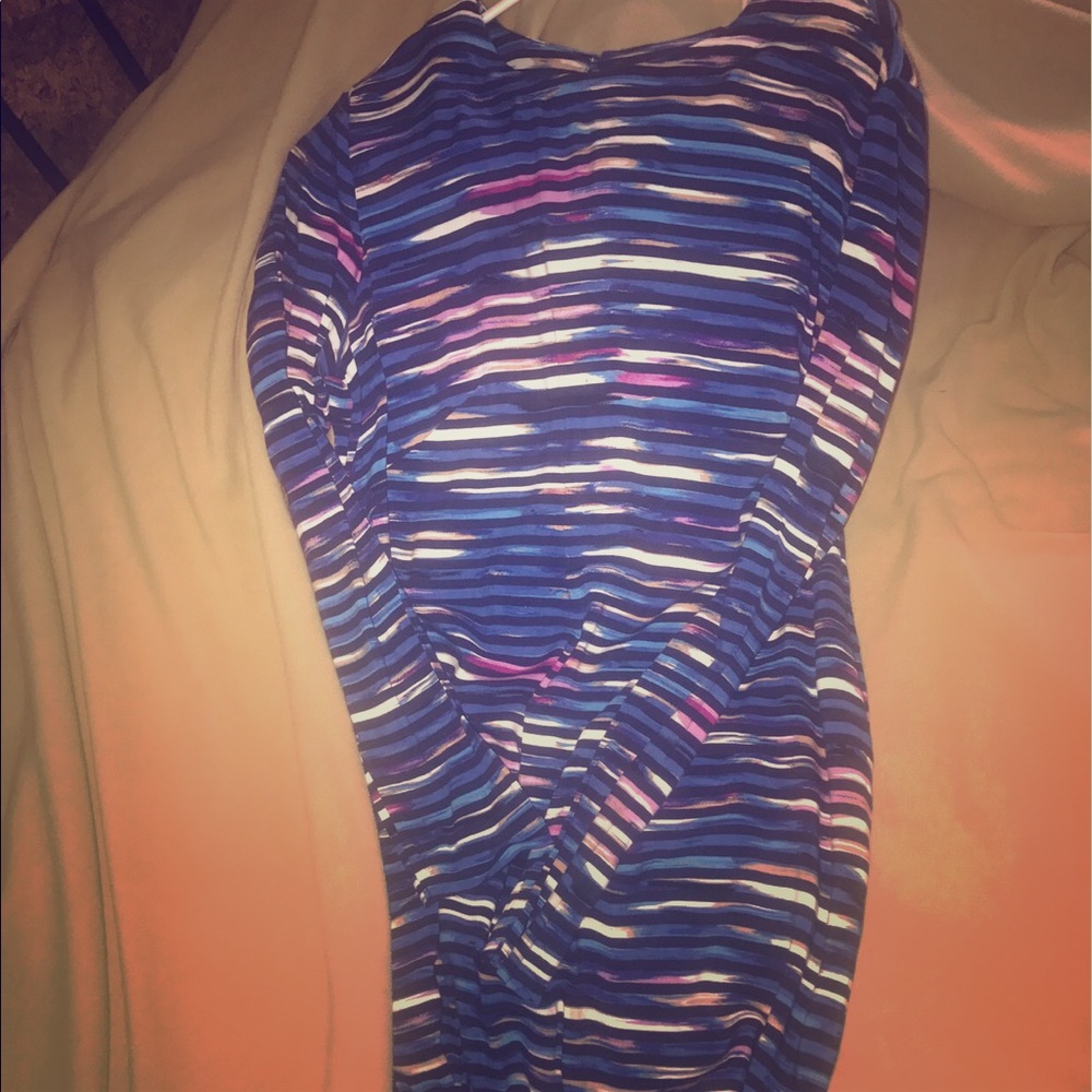 Fitted long sleeved dress