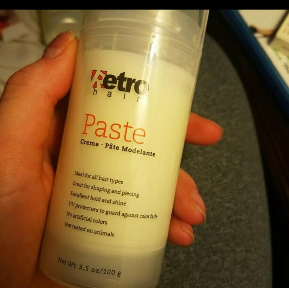 Brand new! Retro hair, hair paste.