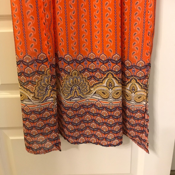 Floor length strapless maxi with knee length slip - Picture 3 of 4