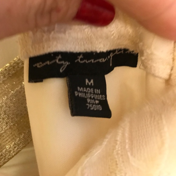 Floor length strapless maxi with knee length slip - Picture 4 of 4