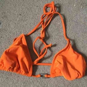 ✨EVERYTHING MUST GO✨ Bright Orange Bikini Top