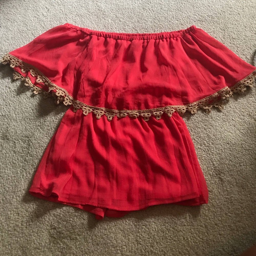 Off the shoulder top!!