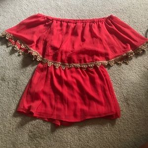 Off the shoulder top!!