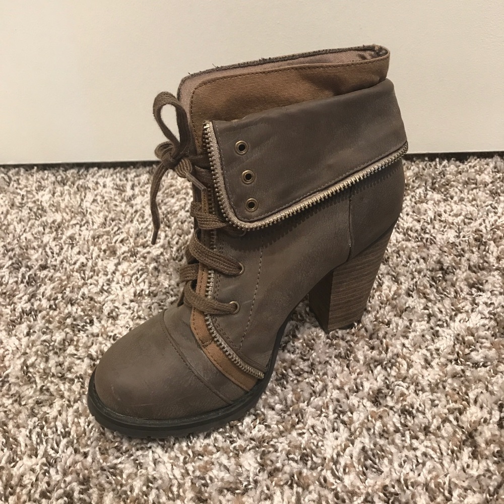 🚫SOLD🚫 Zipper Booties - Picture 4 of 5