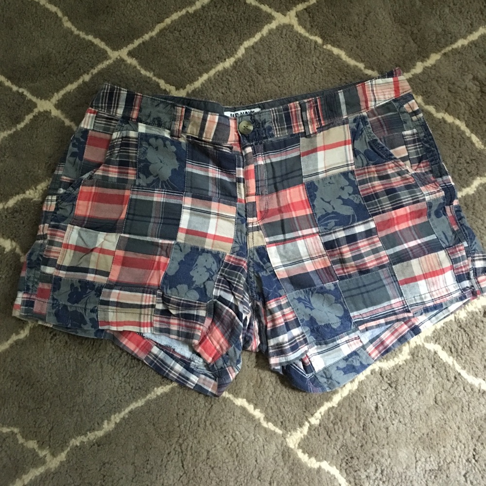 Old Navy patchwork shorts