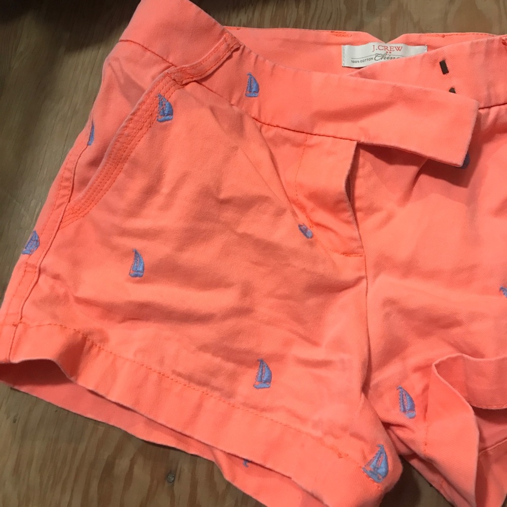 J.Crew Chino Sail Boat shorts. Size 2.