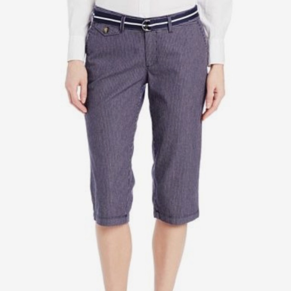 Dockers truly slimming soft capri nwt