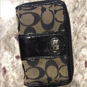 Coach wristlet