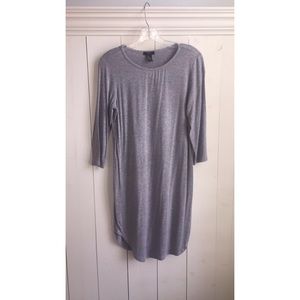 super soft light grey dress