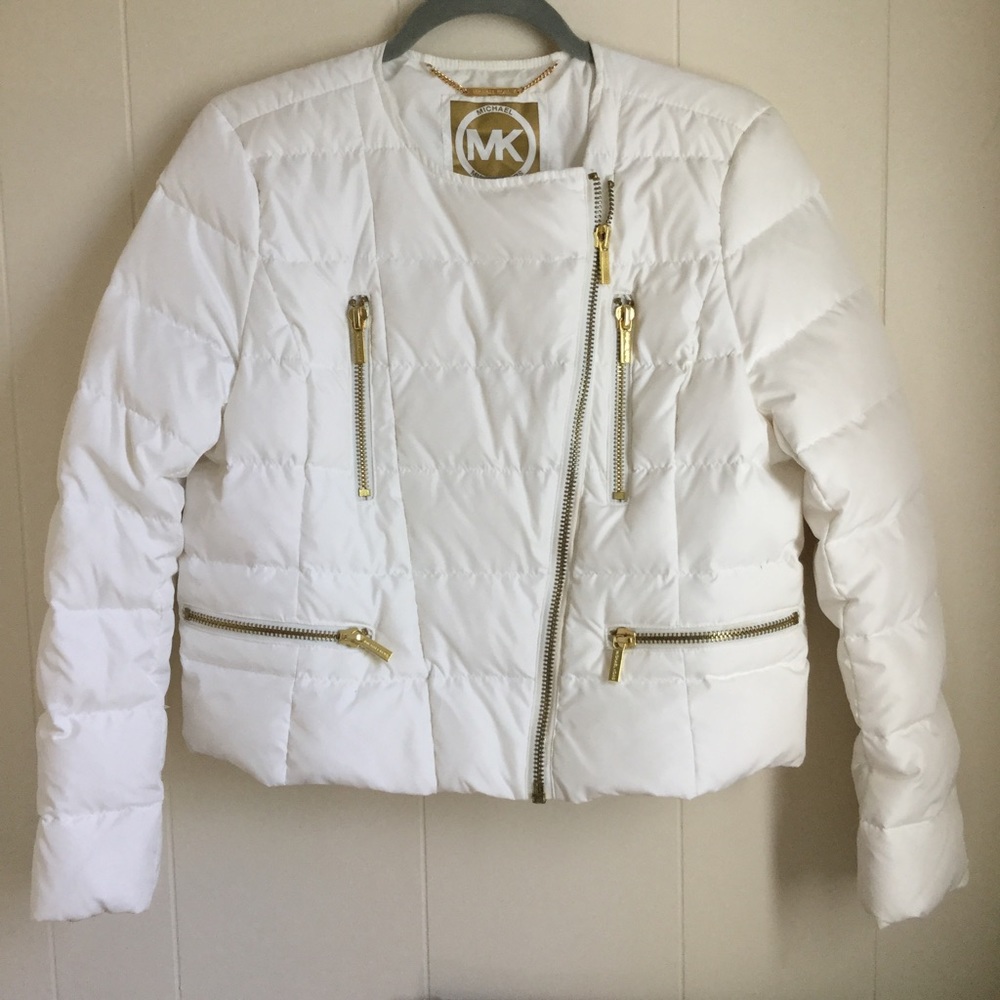 Michael Kors Ivory Winter Jacket