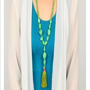 Tassel necklace