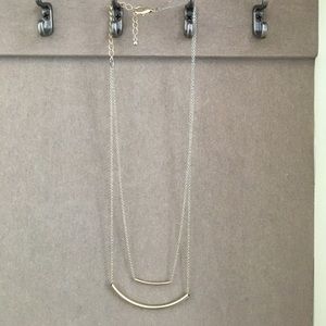 Express gold necklace