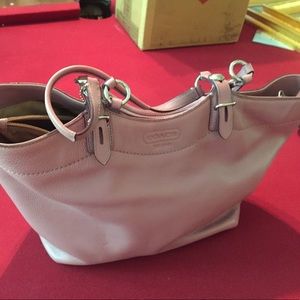 Coach Leather Carly Tote F16174