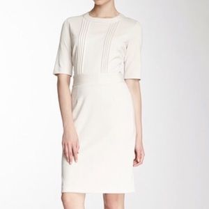 EMPLOI pintuck dress