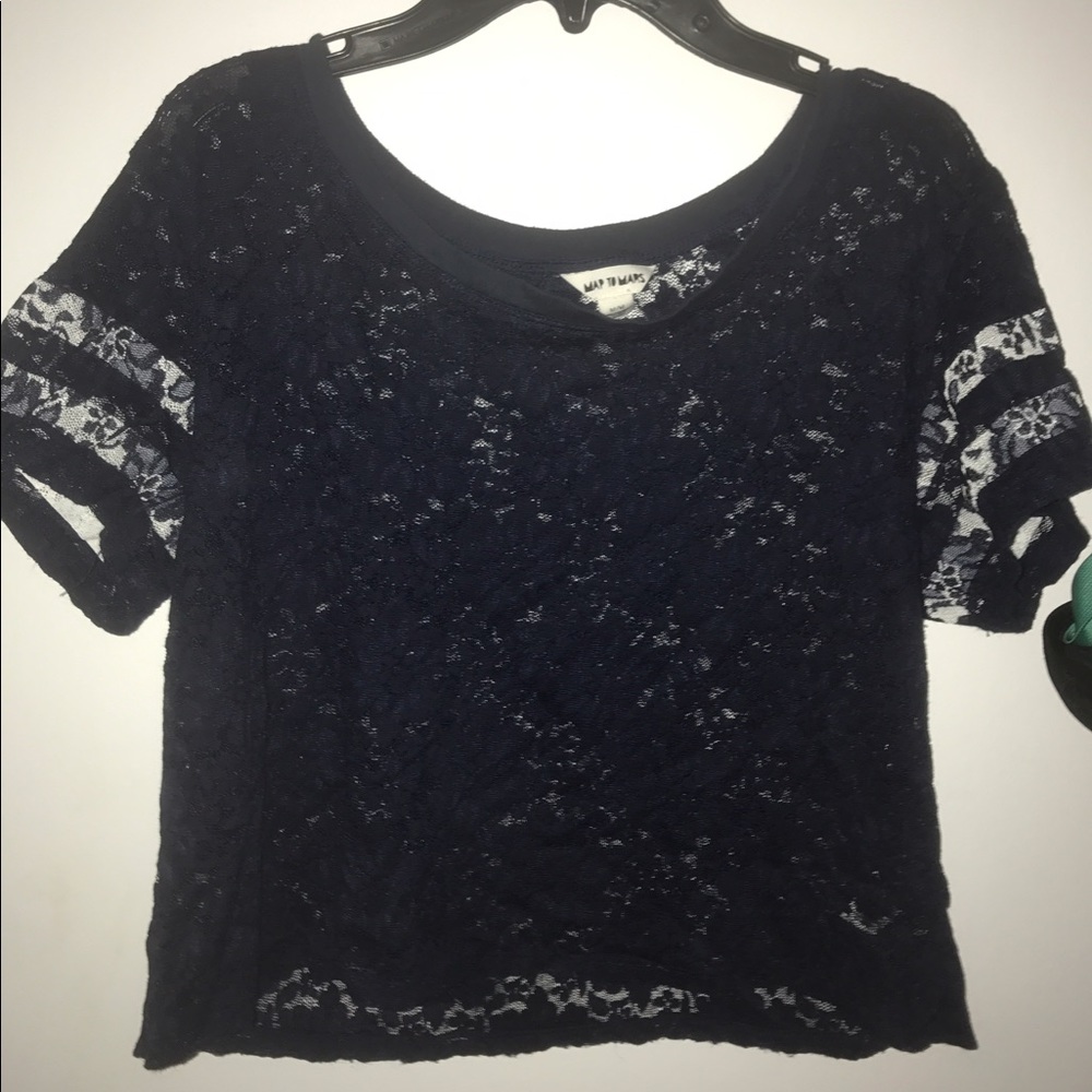 This beautiful navy shirt for just $9