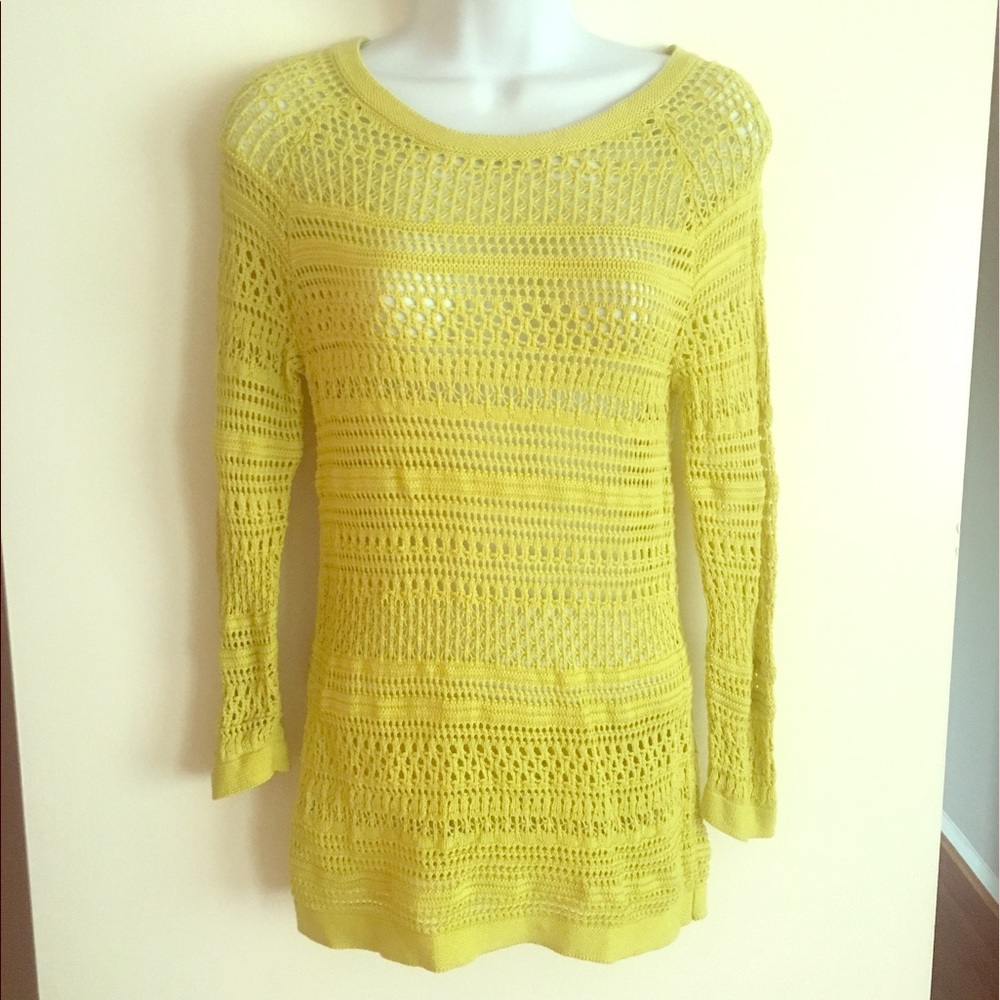 3 for $12 LOFT lime light sweater