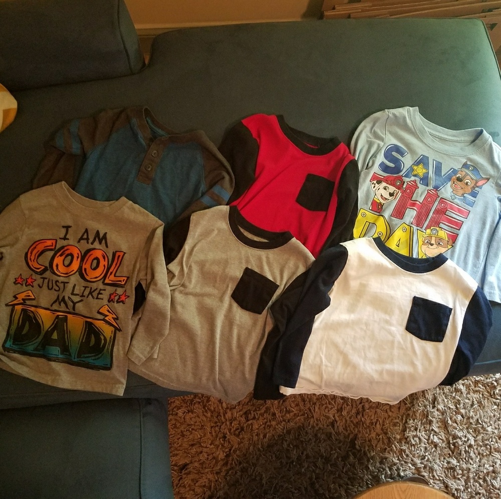 3t Long sleeve Boy shirts