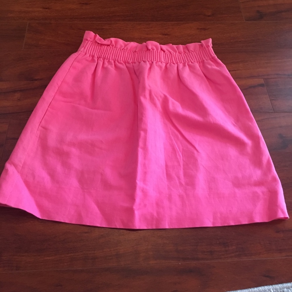 J Crew neon pink city mini