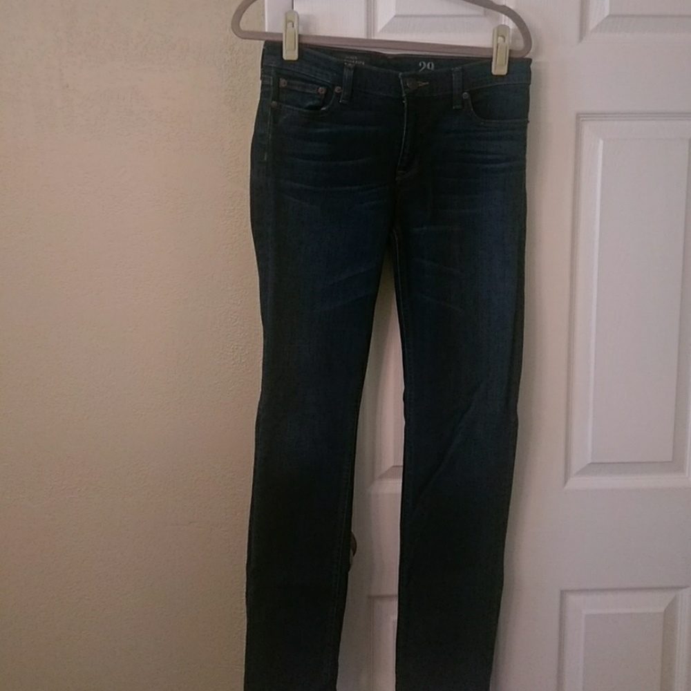 J Crew matchstick jeans