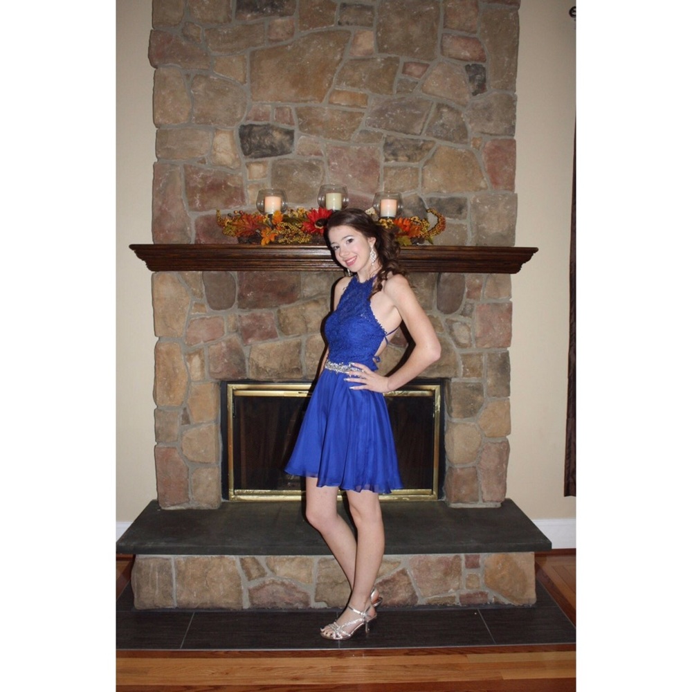 ✨Short blue dress ✨ - Picture 3 of 5