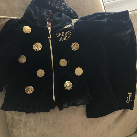 juicy couture toddler sweatsuit