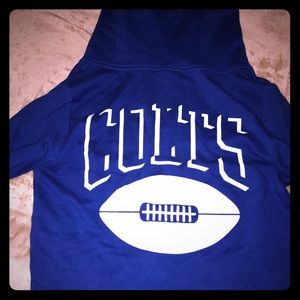 Victoria's Secret Pink NFL Colts hoodie