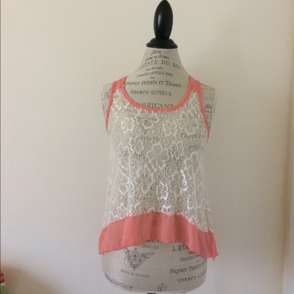 Flower Lace Tank Top
